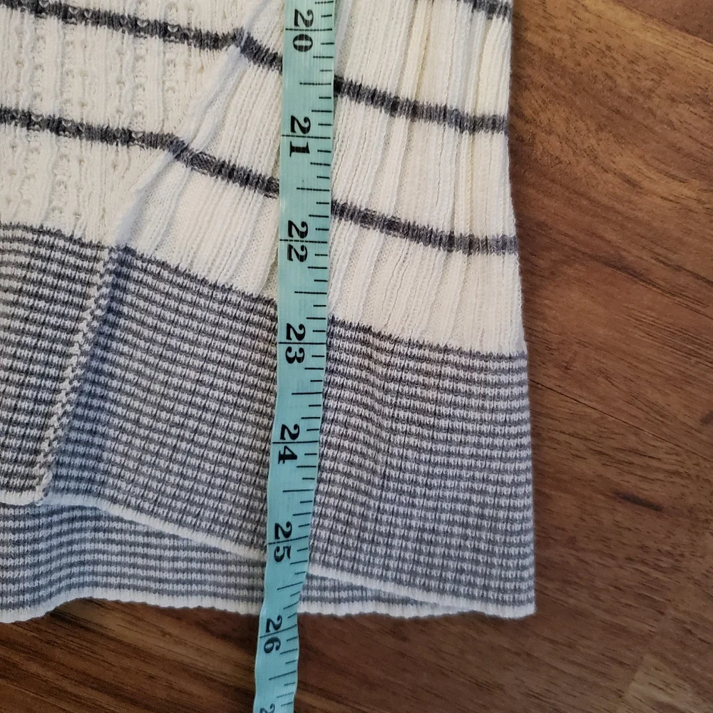 NEW Sonoma Sweater Size PL Striped Soft Knit